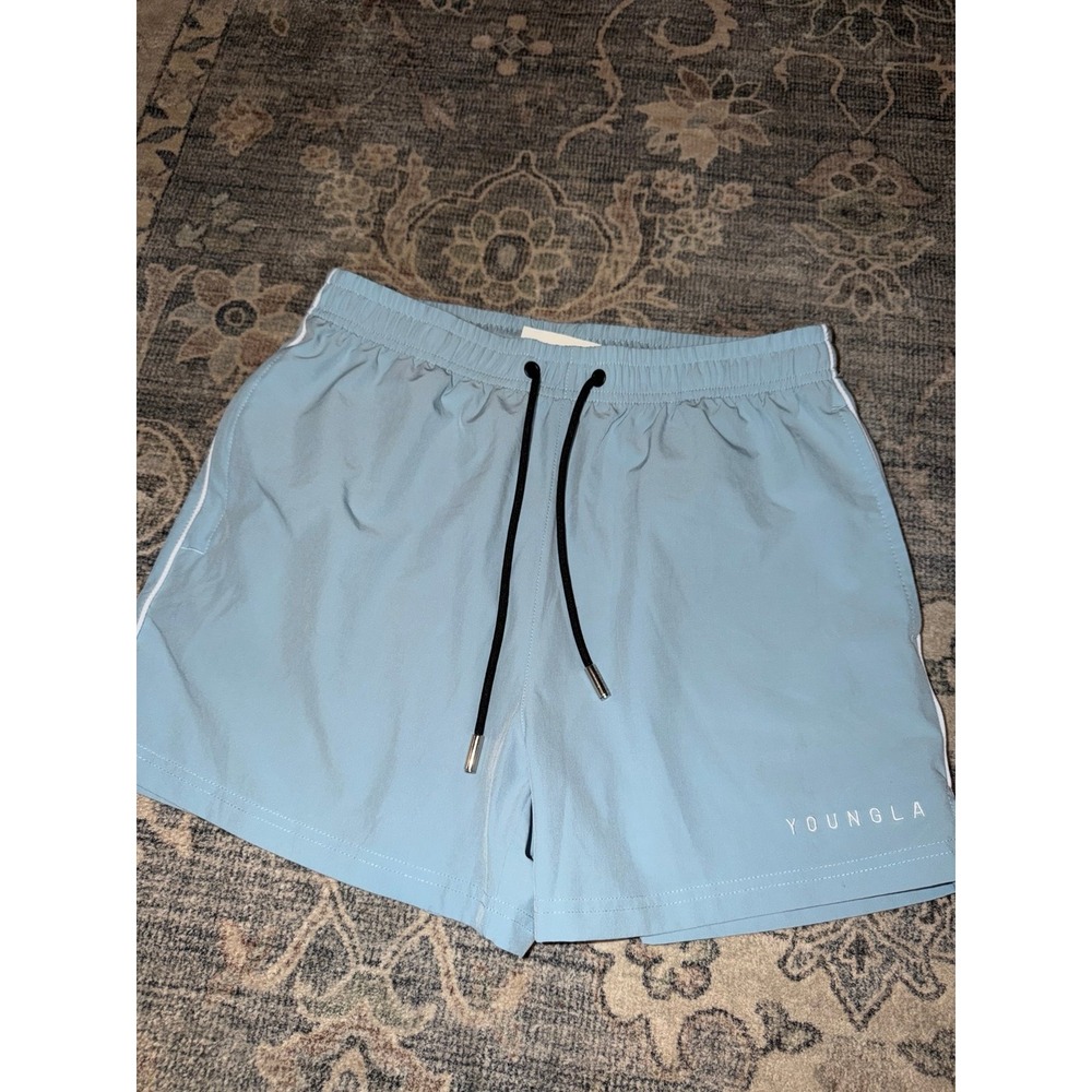 Men's YoungLA Blue Shorts